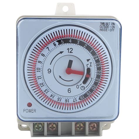 electric timer switch box|30 day electric timer.